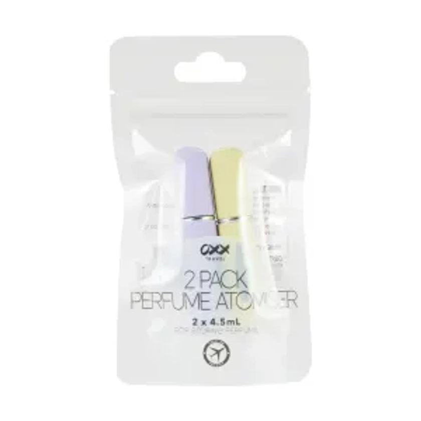 OXX Travel 2 Pack Perfume Atomiser