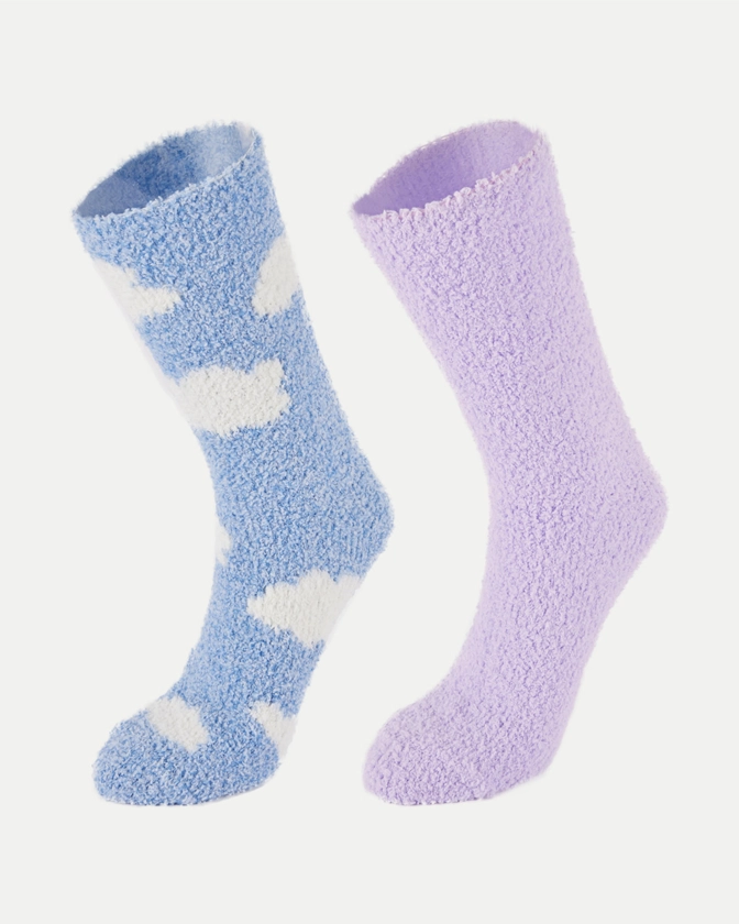 2 Pack Plush Homesocks