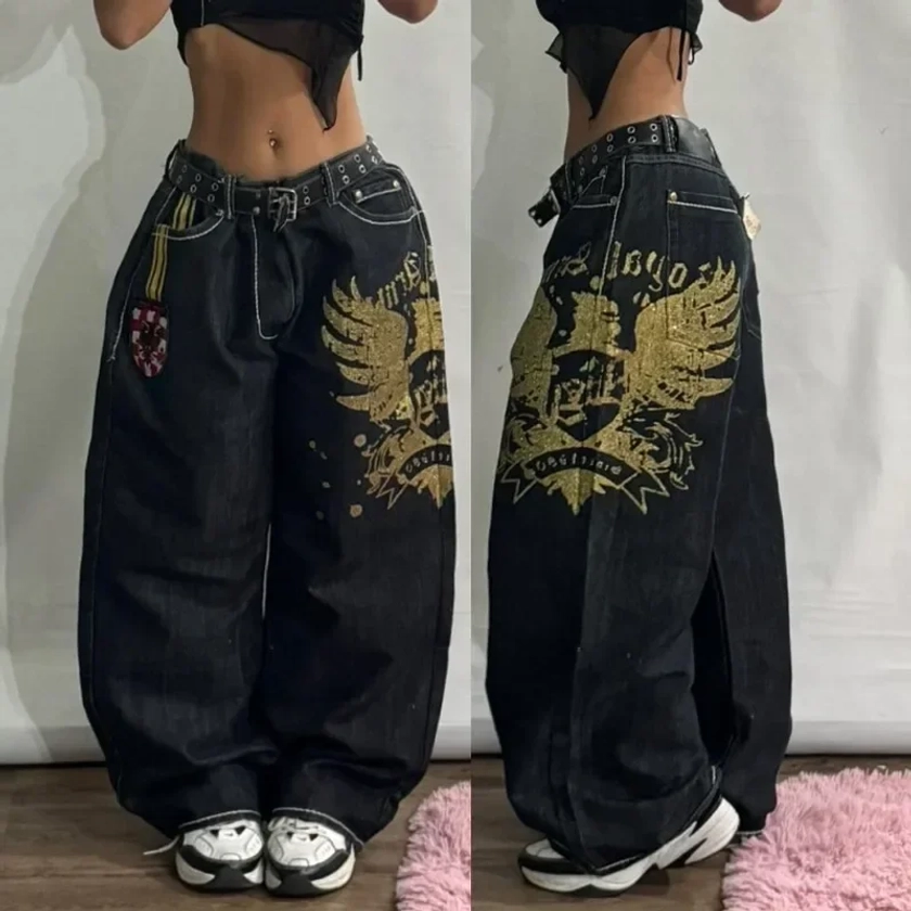 Big Printed Jeans