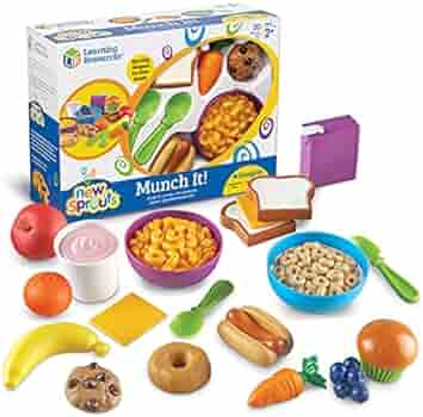 Learning Resources New Sprouts Munch It Food Set