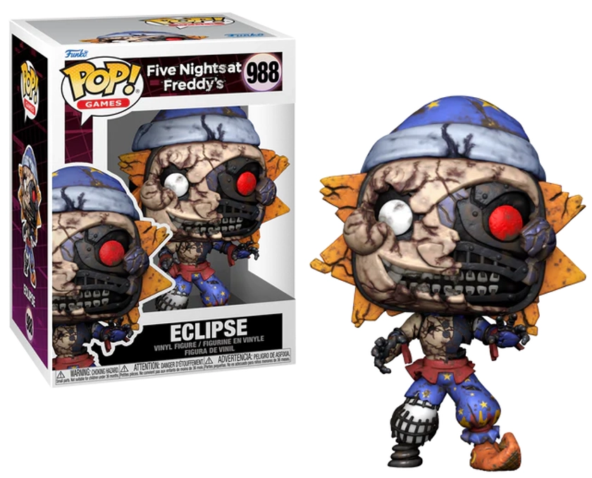 FNAF - POP Games N° 988 - Eclipse : ShopForGeek.com: Bobble Head POP Funko Five Nights at Freddy