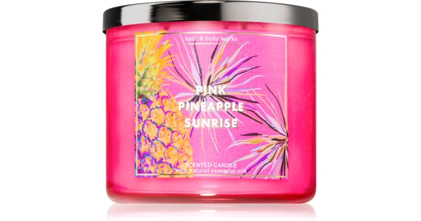 Bath & Body Works Pink Pineapple Sunrise bougie parfumée | notino.fr