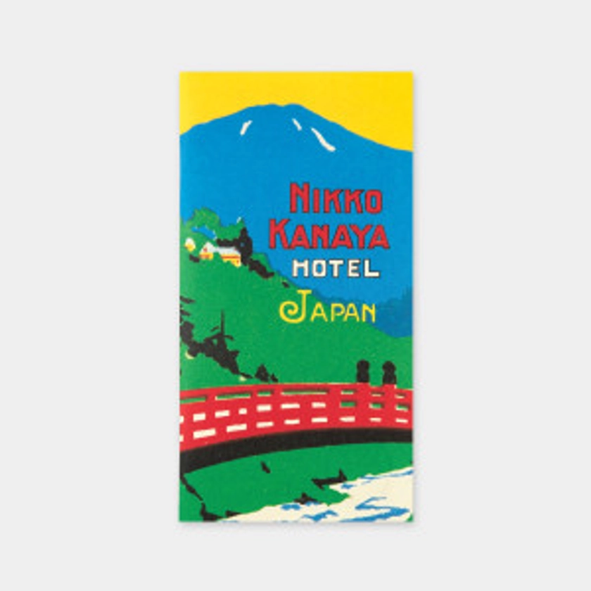 Traveler's Notebook Refill for Regular Size [07101-104] Kanaya Hotel 150th Anniversary