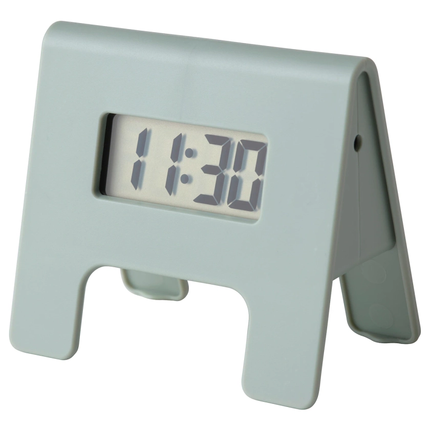 KUPONG Alarm clock - green 1 ½x2 ¼ "