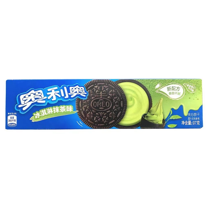 Sausainiai OREO (ICE CREAM MATCHA), 97g | Candy POP