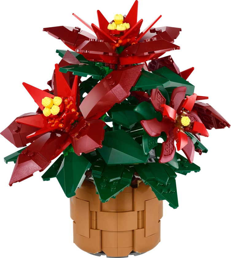 Poinsettia 10370 | LEGO® Icons | Buy online at the Official LEGO® Shop US 