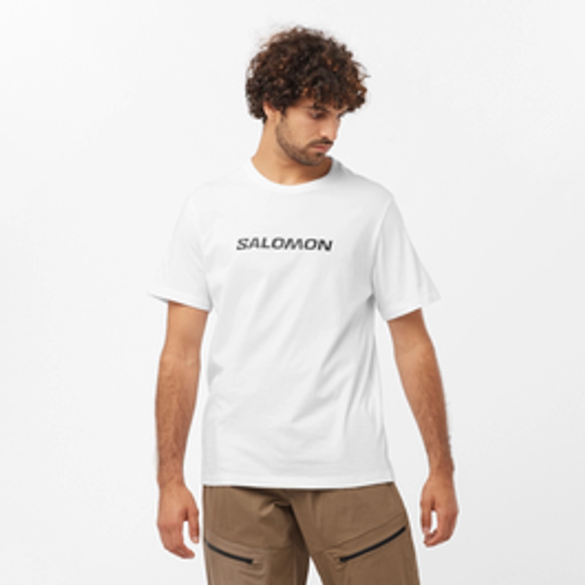 Salomon Logo Performance - T-shirt à manches courtes pour homme | Salomon