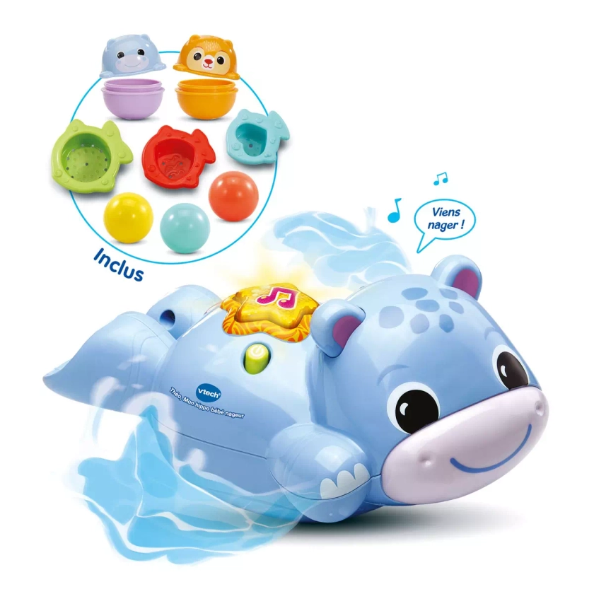 VTECH Theo, Mon Hippo Bébé nageur