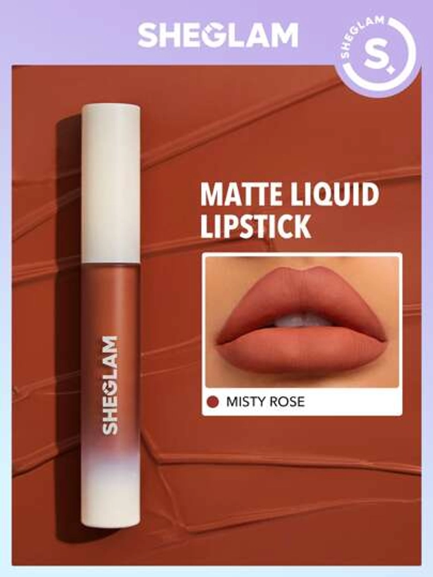 SHEGLAM Matte Allure Rouge à lèvres liquide - Misty Rose
