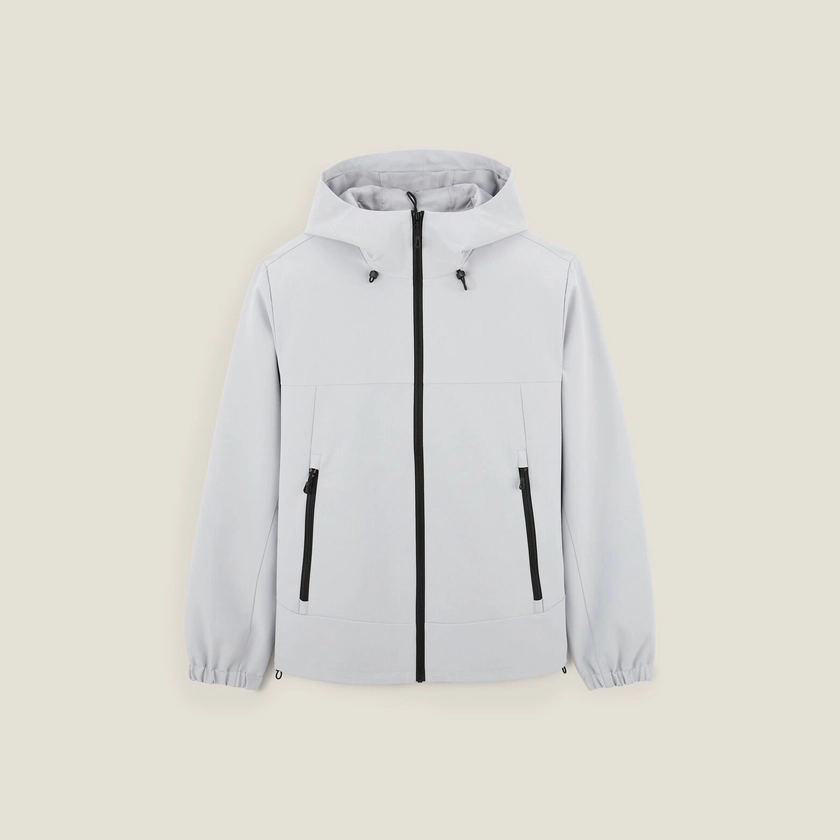 Blouson coupe vent à capuche