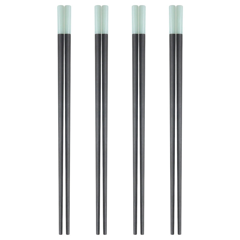 FÖSSTA Chopsticks, 4 pairs - green