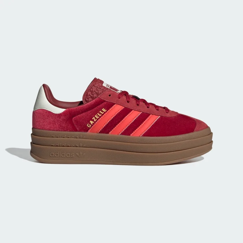 adidas Gazelle Bold Shoes - Red | Free Shipping with adiClub | adidas US