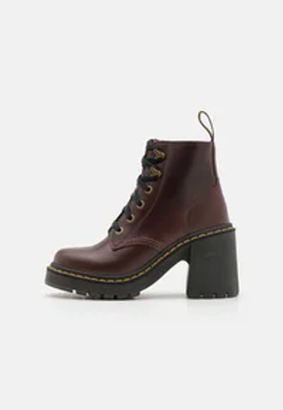 Dr. Martens JESY - Bottines à talons hauts - dark brown/marron foncé - ZALANDO.FR