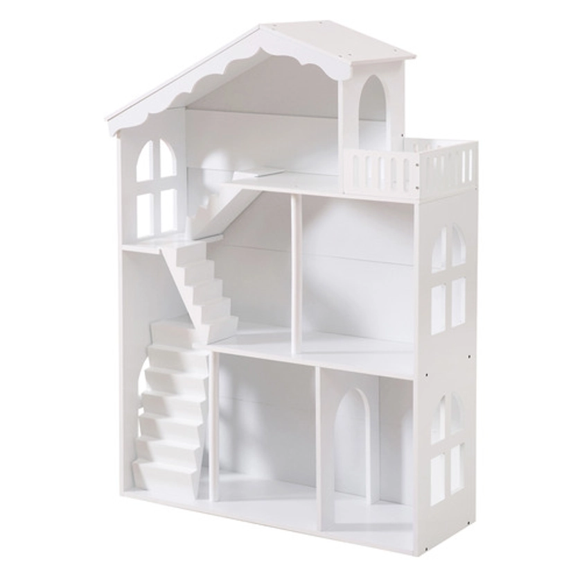 Project Kindy Furniture White Lindsay Doll House | Temple & Webster