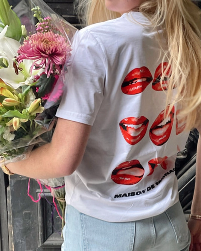 Lucky Lips t-shirt | Maison De Monaco