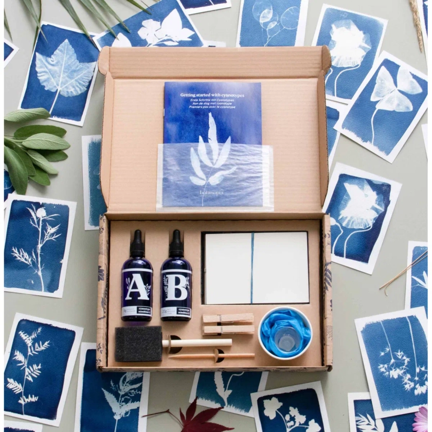 Kit cyanotypes : le coffret créations - Les Raffineurs