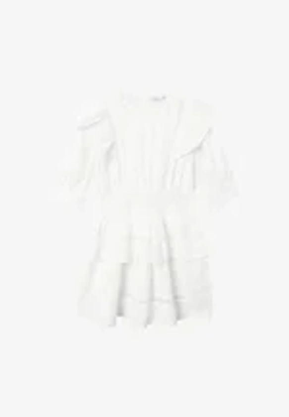 Name it REGULAR FIT - Robe de jour - bright white/écru - ZALANDO.FR