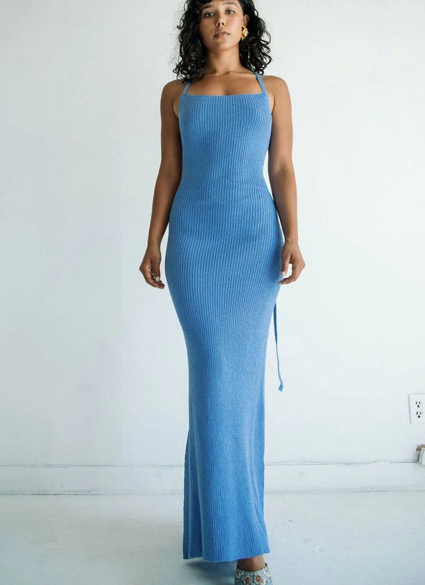 PETRA DRESS | Petra dress, Bright blue dresses, Flattering dresses