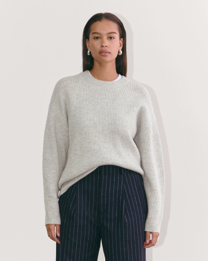 The Cocoon Crew in Wool Cashmere