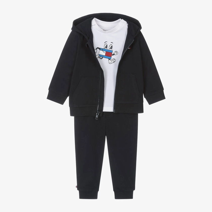 Tommy Hilfiger Blue Baby Tracksuit Set