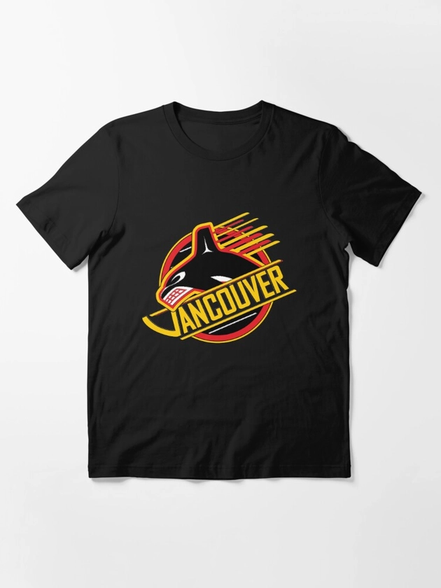 "RARE: Vancouver Hockey - Retro Canucks" Essential T-Shirt for Sale by TheSportsPage