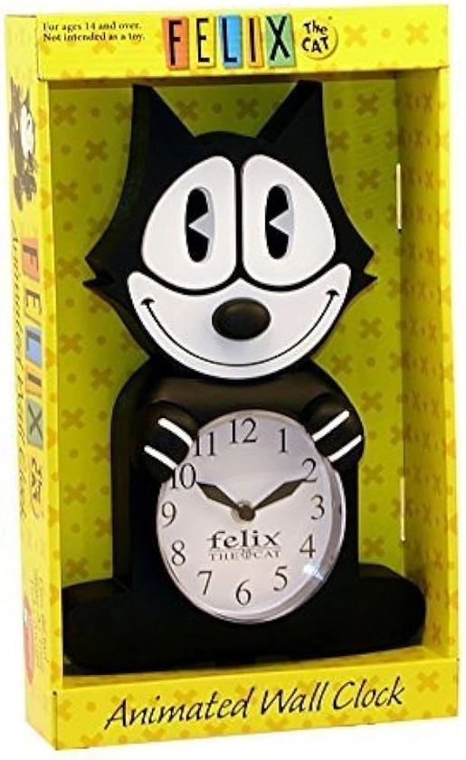 Felix The Cat 3-D Motion Wall Clock