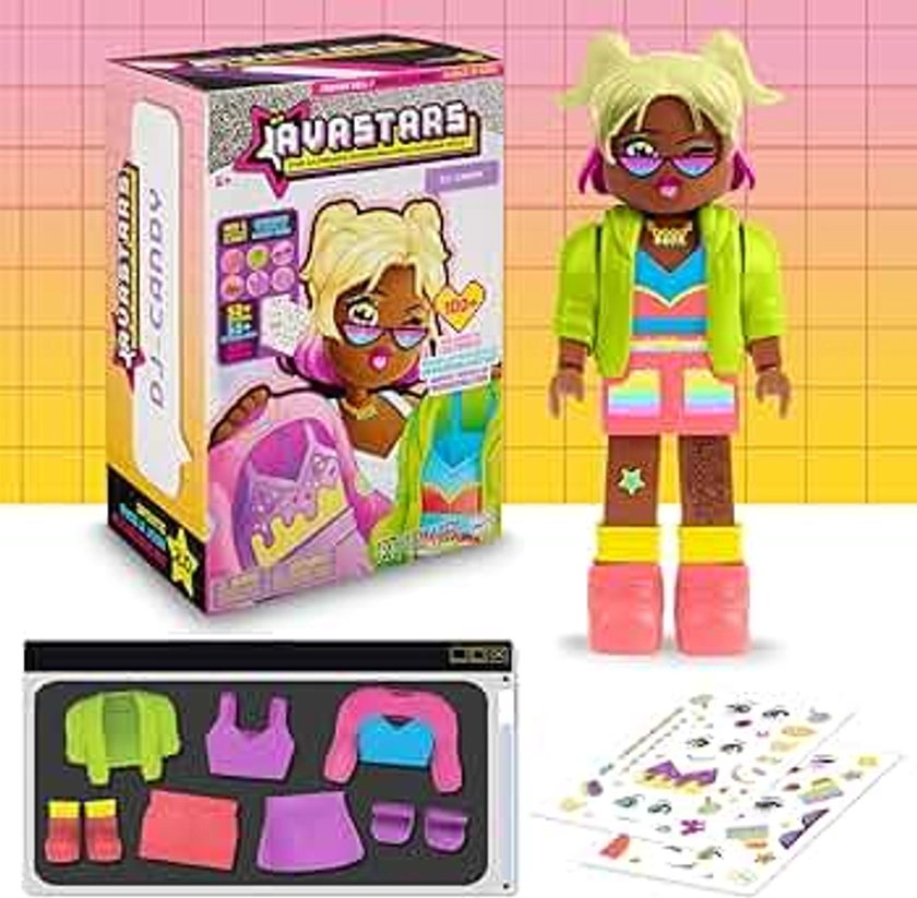 Fashion Doll - DJ-Candy with 2 Outfits and 100+ Ways to Customize