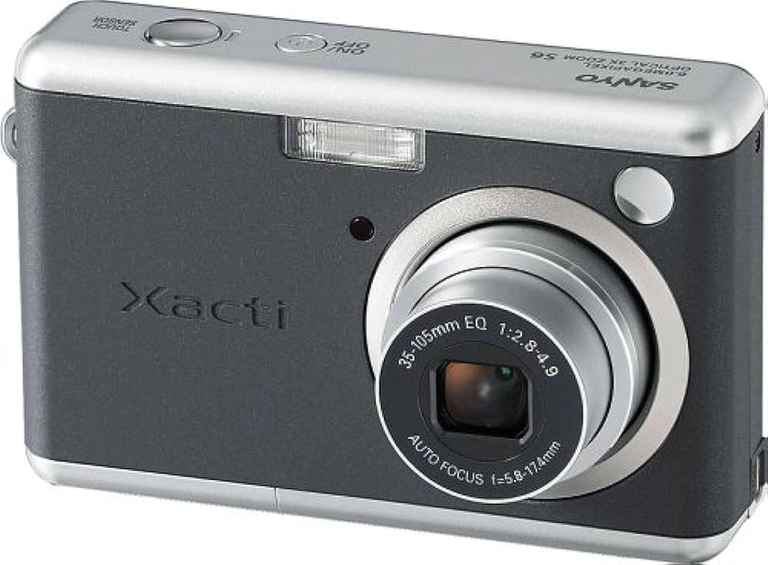 Sanyo VPC-S6 6MP Xacti Digital Still Camera with 3X Optical Zoom: Buy Online at Best Price in UAE - Amazon.ae