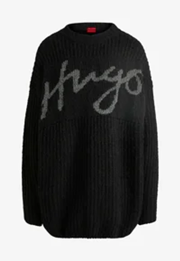 HUGO Strickpullover - black one/schwarz - Zalando.de