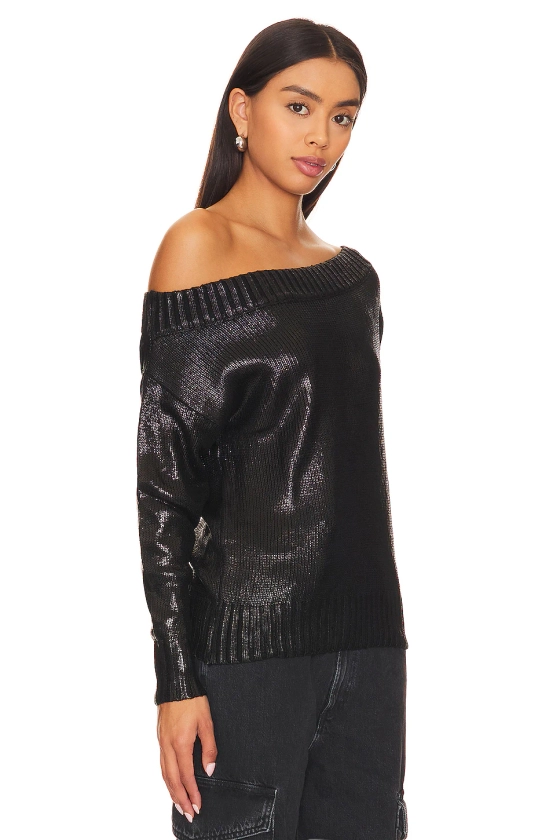 superdown Marla Sweater in Black Metallic | REVOLVE