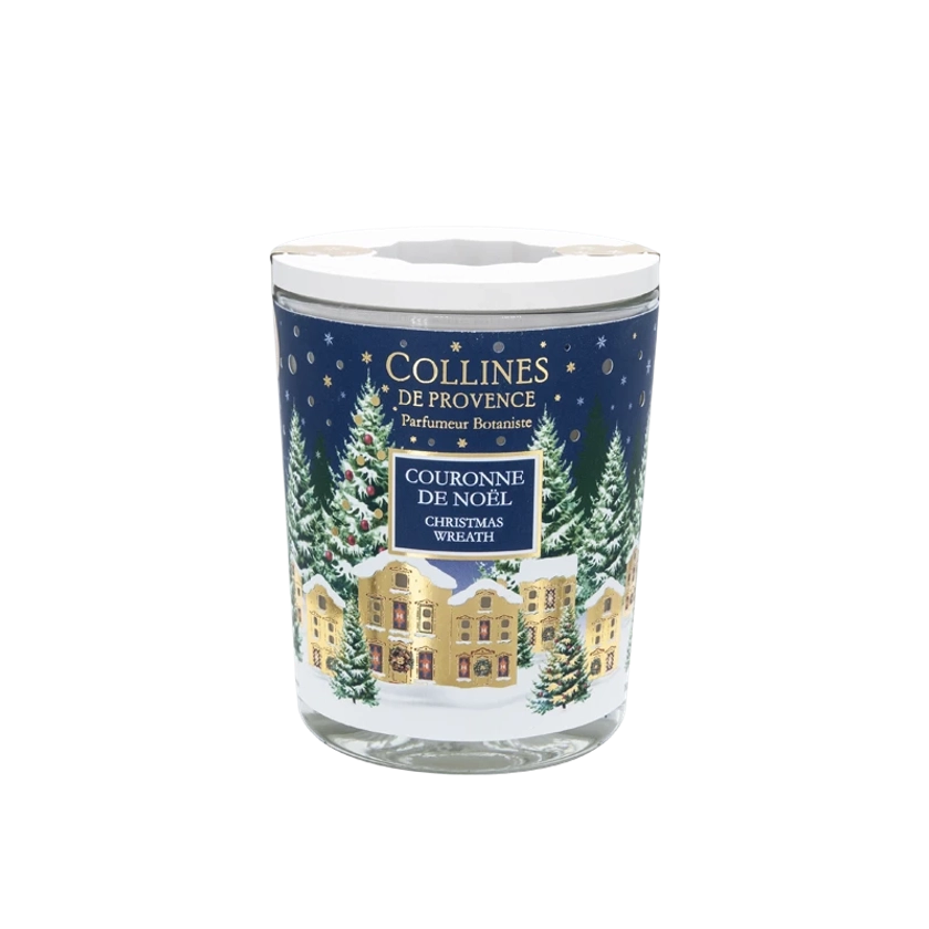 Bougie Parfumée Noël Couronne de Noël - Collines de Provence