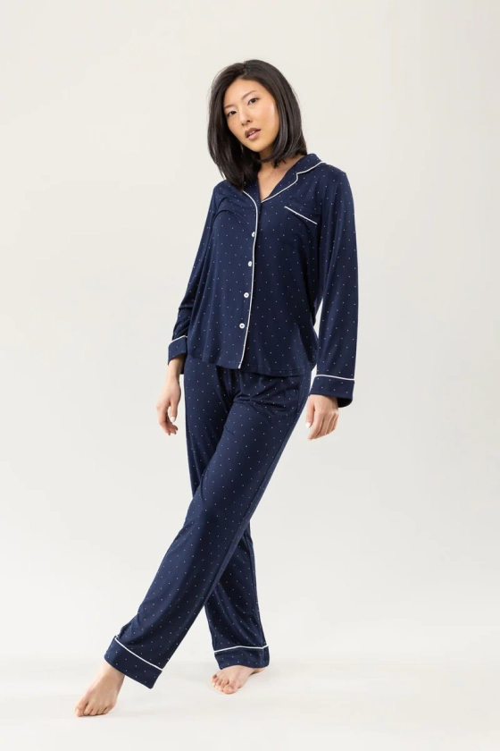 Cozy Earth Long Sleeve Bamboo Pajama