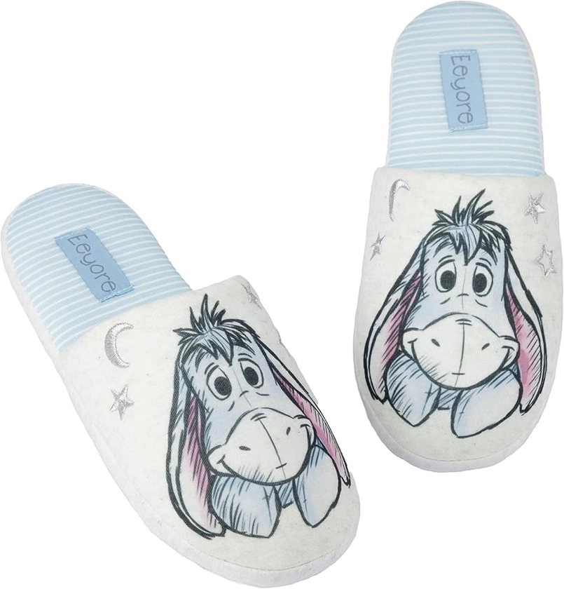 Disney Winnie The Pooh Slippers Womens Bear Or Eeyore House