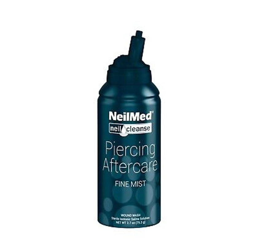NeilMed Piercing Aftercare Fine Mist 75ml Body Piercing /Saline Spray Wound wash