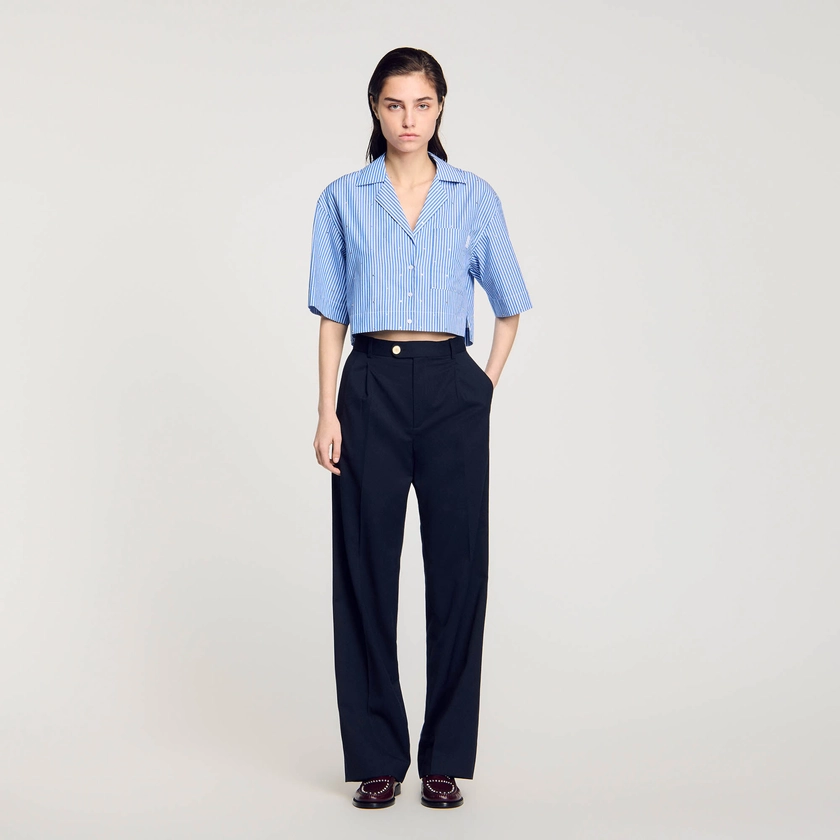 Wool trousers | Sandro RE