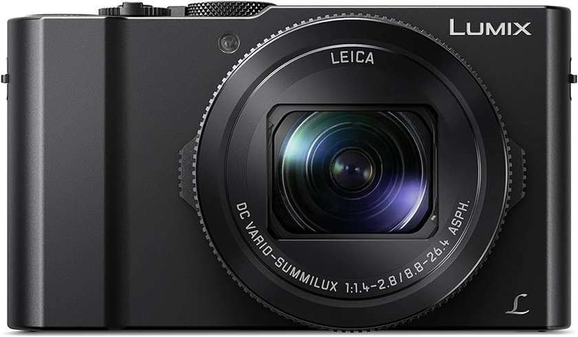 Panasonic LUMIX DMC-LX15EB-K Small Digital Camera with 24-72 mm LEICA DC Lens - Black