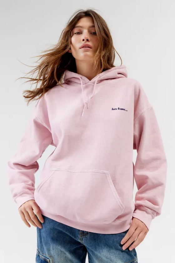 iets frans… Embroidered Logo Hoodie Sweatshirt