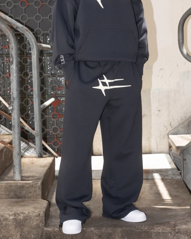 Loiter Hybrid Sweatpants Charcoal