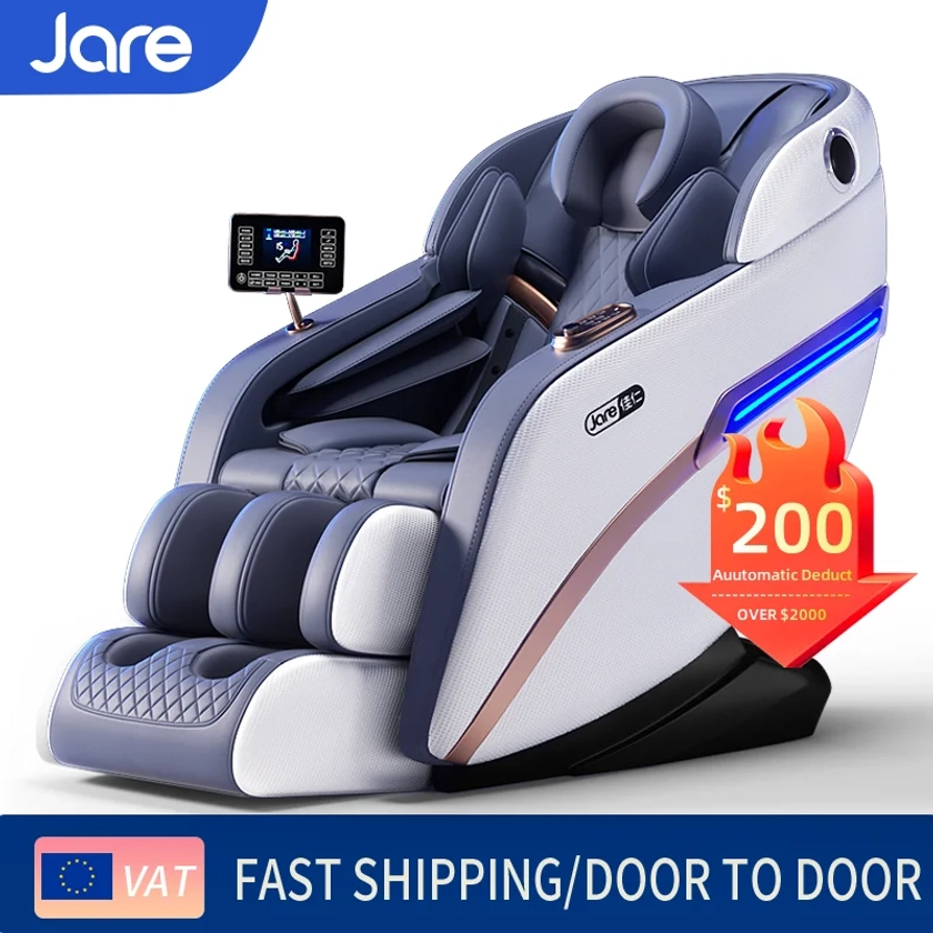Jare M9-3F luxury 2024 zero gravity massage chair Whole body airbag wrapping Full Body Massage Stoel Met Gratis Verzending