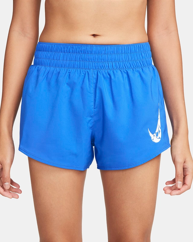 Nike One Women's Dri-FIT Mid-Rise 8cm (approx.) Brief-Lined Shorts. Nike UK