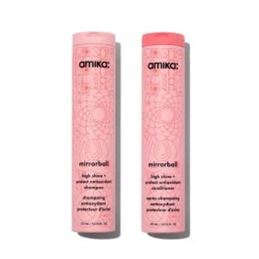 Amika Mirrorball Shine Set Shampoo + Conditioner