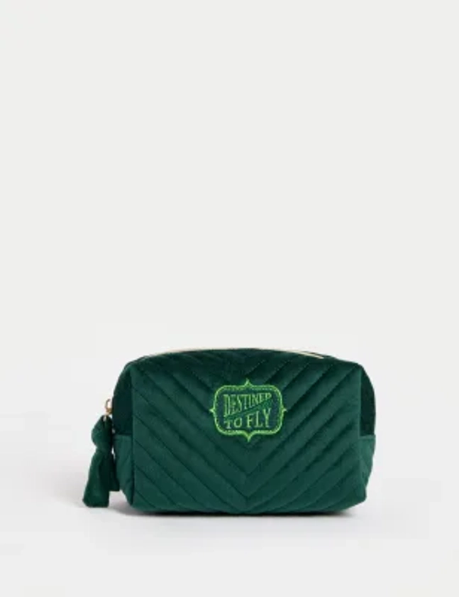 Wicked™ Elphaba Cosmetic Bag | M&S Collection | M&S