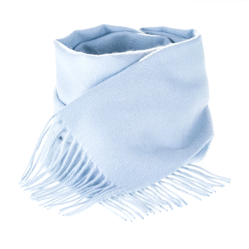 Edinburgh Cashmere Scarf Baby Blue