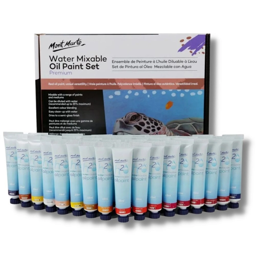 Mont Marte H2O Paint Set 36pce x 18ml