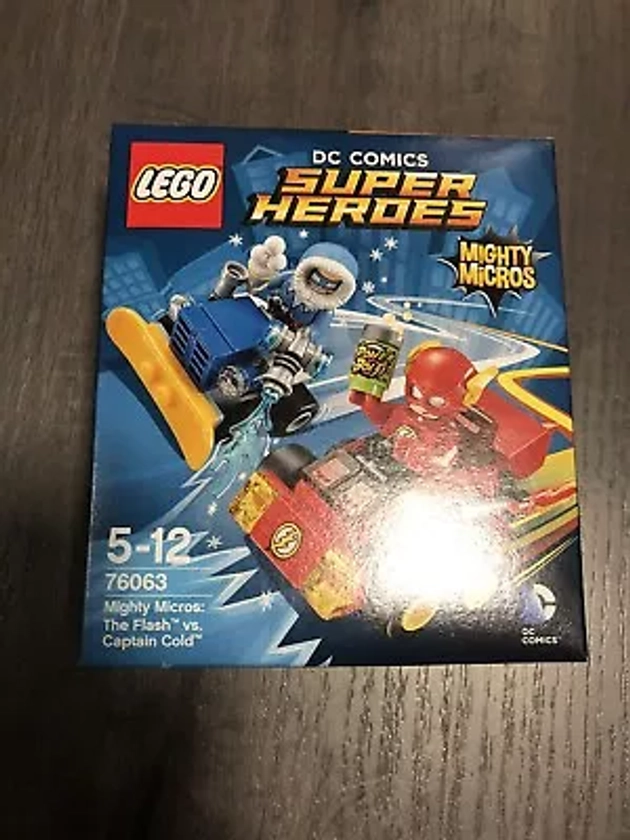 LEGO DC Comics Super Heroes: Mighty Micros: the Flash Vs. Captain Cold (76063) for sale online | eBay