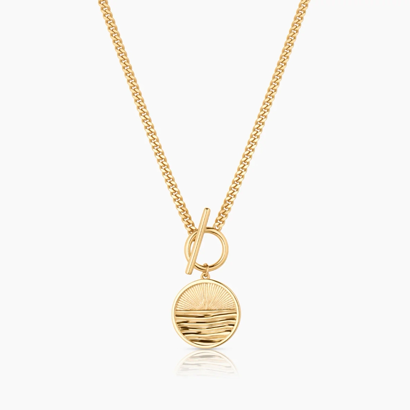 Solana Coin Toggle Necklace