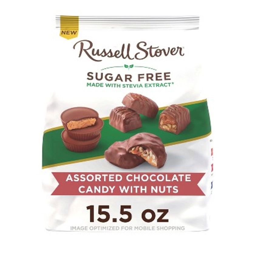 Russell Stover Sugar Free Candy Assorted with Nuts - 15.5oz