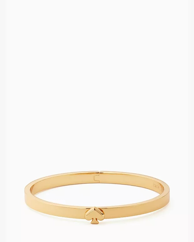 Everyday Spade Thin Metal Bangle | Kate Spade Outlet