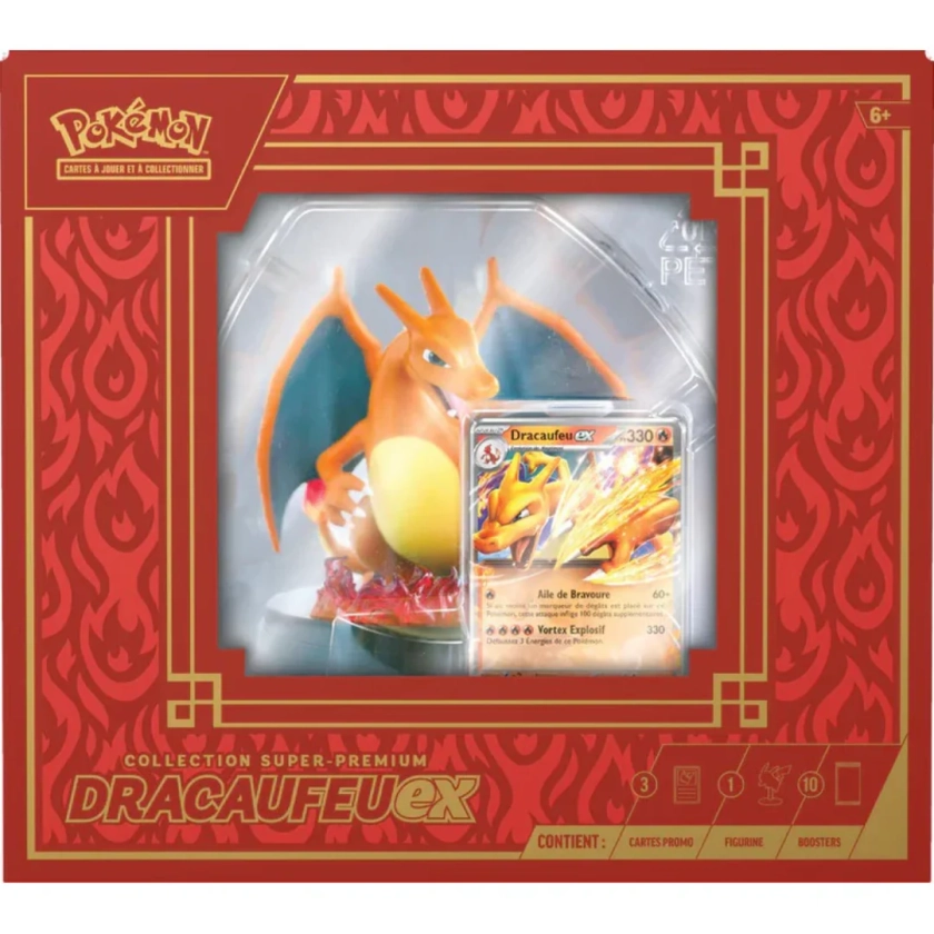 Coffret figurine Super Premium Dracaufeu-Ex - FRANCAIS (04/10/24)