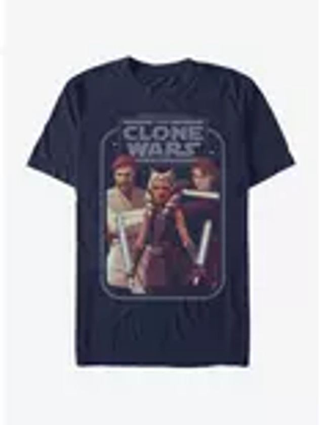 Star Wars: The Clone Wars Ahsoka Hero Group Shot T-Shirt | Her Universe